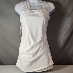 Habitual NWT SEXY White Dress/Skorts Size 14 P